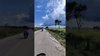 Recorrido en moto y un excelente clima 🤠