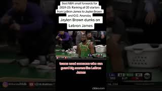 Best NBA small forwards for 2024-25: Ranking💞#nba #basketball #shorts #sports #pleasesubscribe