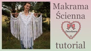 Jak zrobić makramę na ścianę? (DIY)