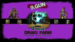 Knight Online | 4 Mage ile Draki Farm | Upgrade - Shell Kırdırma... | #9Gün