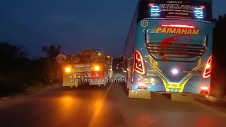 bus baru rilis❗bus paimaham no 11 perdana menuju bengkulu MLM ini,larinya kencang x