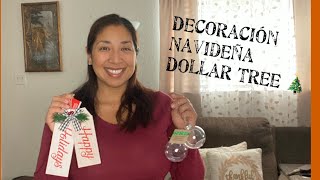 Decoración Navideña del Dollar Tree 2021