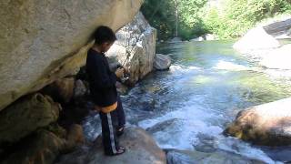 Wishon 2011: Son Fishing for Rainbow Trout