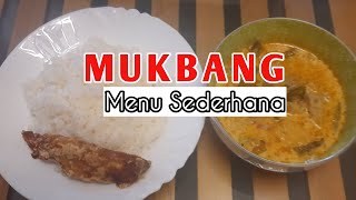 Makan Nasi Sayur Lodeh Lauk Ikan Asin Bener Bener Menggugah Selera Makan // Indonesia Food