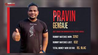 Pravin Gengaje won ₹9 LAKHS playing Rummy on Paytm First Games | Get 200% Welcome Bonus upto Rs.5000