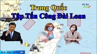 Trung Quốc Tập Trận Bắn Đạn Thật Tấn Công Đảo Đài Loan Đài Loan. | Ký Sự 075