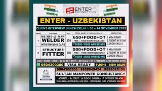 Client Interview on 8 to 14 November | Gulf Jobs From India