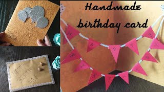 Handmade birthday pop up card | DIY cute birthday gift ideas