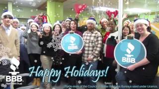 Happy Holidays from BBB Serving Mainland BC & The Yukon Territories