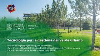 🖥️ WEBINAR | TECNOLOGIE PER LA GESTIONE DEL VERDE URBANO