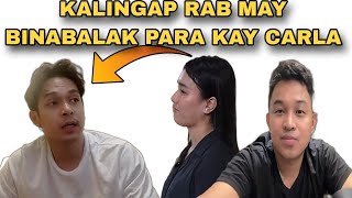 KALINGAP RAB MAY BINABALAK PARA KAY CARLA! AT JOMCAR MATUTULOY PABA SA BORACAY?|KALINGAP RAB LATEST