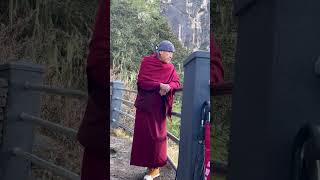 Dzongsar Khyentse Rinpoche sharing importance of The Spot at Paro Taktshang Bhutan