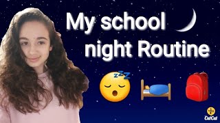 Teen school night Routine