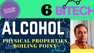 boiling point of alcohol // variations of b. pt of alcohol on carbon chain length