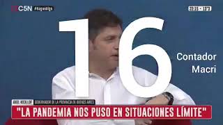 Kicillof: Ah Pero Macri x 35