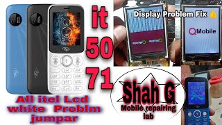 itel 37 Pin Display Solution it5071 2022 it5092 Other itel 37 Pin LCD Fix 16 pin jupmar # baban shah