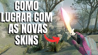 LIVE: COMO LUCRAR COM AS NOVAS SKINS DA CAIXA NO CS2