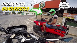 ROLÊ DE XRE NA CIDADE & ACHEI O PIRADO DO QUADRICICLO !