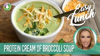 Hearty & Healthy Creamy Protein Broccoli Soup - Protein Treats by Nutracelle