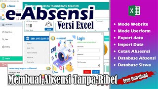 Aplikasi e-Absensi Versi Website