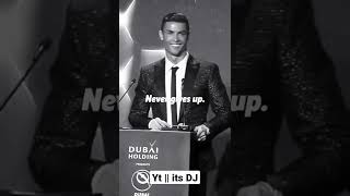 you will never give up _ you will reach the top _ Tu futuro es tan cerca _ Ronaldo king _ good look