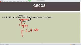 13.1  GECOS and chfn