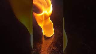 Burning Blush Sponge🔥😱 with Fire TUBE #fyp #viral #foryou #fire #burn #blush #sponge #makeup #danger