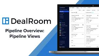 Navigating Your Pipeline View in DealRoom