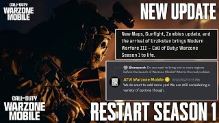 Warzone Mobile New Biggest Update | Season 1 To Life