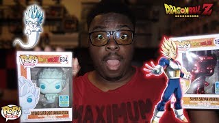 Unboxing 2019 Funko Summer Convention Gotenks (Super Ghost Kamikaze Attack) + Red Chrome Vegeta POP!