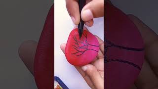 beautiful stone painting how to make beautiful stone painting #stonepaintingideas #stoneart #shorts