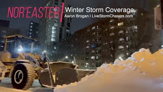 Nor'easter Bomb Cyclone Winter Storm Coverage Highlight Video - Boston, Massachusetts