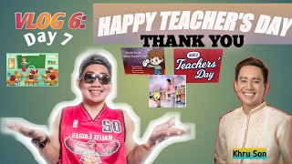 Vlog 6:🇹🇭🇵🇭 HAPPY Teachers Day Greetings | Day 7 Thailand Quarantine