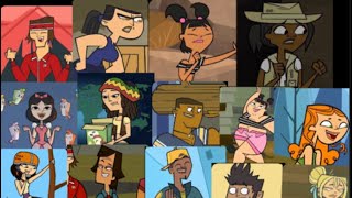 Total drama but the wheel decides who to eliminate