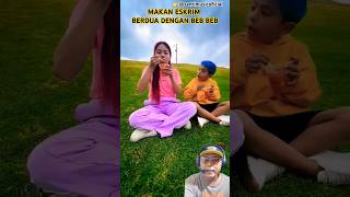 MAKAN ESKRIM BERDUA ⁉️ #funny #shorts #dubbing #dubbinglucu #comedy #barbie