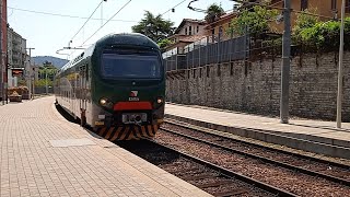 TRENO TSR in arrivo alla stazione di COMO LAGO FN