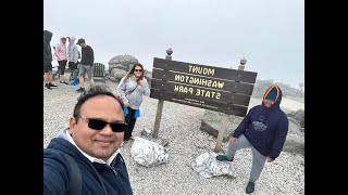 Best Place To Visit In New Hampshire Mount Washington Summit l Cog Train l Family Trip