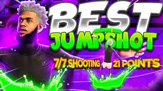 *NEW* BEST JUMPSHOT AFTER PATCH ON NBA 2K21 HIGHEST GREEN WINDOW 100% GREENLIGHT NEVER MISS AGAIN!!!