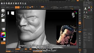 Modelagem de um concept do Superman no zbrush. (time lapse)