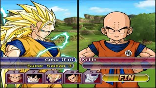 Dragon Ball Z Budokai Tenkaichi 3 Goku SSJ3 VS Krillin