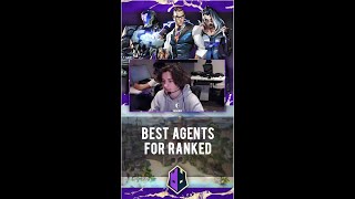 TOP 3 Agents in Ranked!! #valorant #shorts