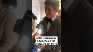 An advice from #eddieredmayne to all the dreamers out there. Follow for full interview!#hollywood