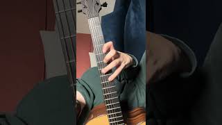 Cm7 FAST arpeggio on lower 2 strings Eb-G-Bb-C #minor7 #cminor