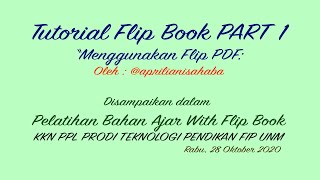 Tutorial Flip Book PART 1