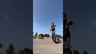 Bmx Infinity Roll to 180 Powermower Turndown! 👊💯