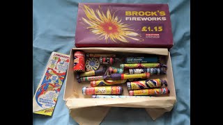 Vintage Brocks £1.15  Fireworks Box