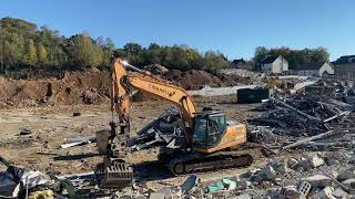 Démolition Faurecia Saint-Georges-des-Groseillers 1