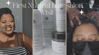 First time visiting a Natural Hair Salon in Cape Town | AvoryGrace