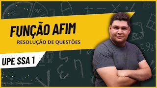 Resolução de Questões Sobre Função Afim - UPE SSA 1