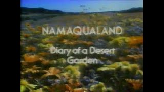 Namaqualand: Diary of a Desert Garden (1985)